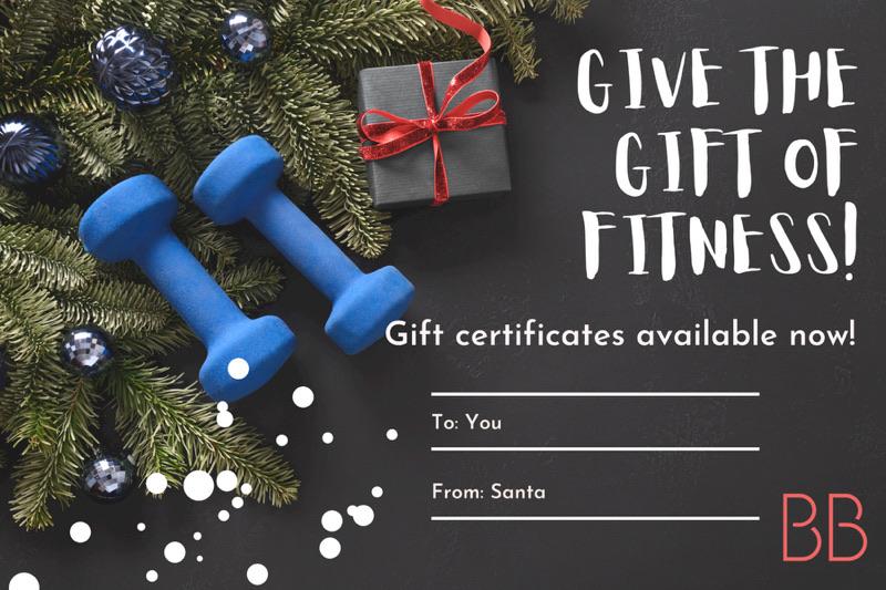 Unwrap the Gift of Health: The Perfect Present with Body Buster Fitness Gift Certificates