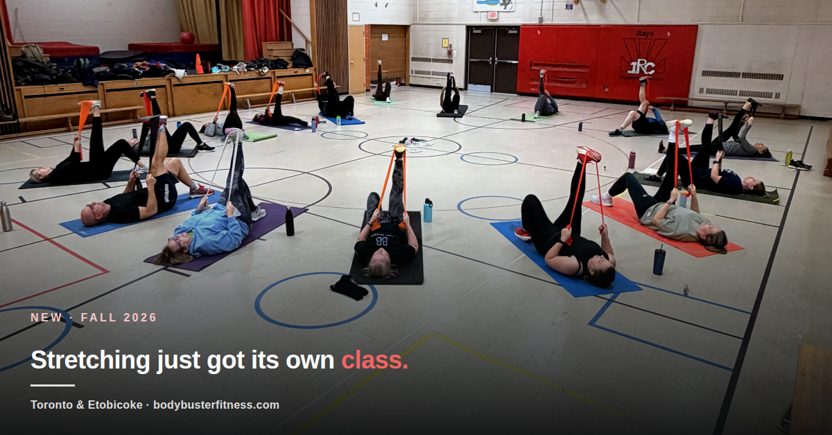Introducing Stretch Class: The Newest Way to Move With Body Buster